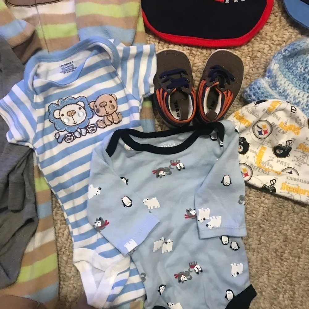Baby Boy 0-6 Months Bundle
